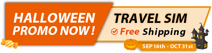 HALLOWEEN promo now! Currently offered with Free Shipping if you are travelling between Sep 16th to Oct 31st.